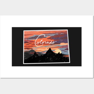 Colorado State Landscape Posters and Art